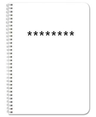  Password Book/Password Organizer/Password Keeper/Password Journal - 5 x 7 inch