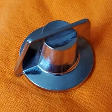 Whirlpool Washer 87376 Metal Control Knob USED part Chrome Selector Switch OEM