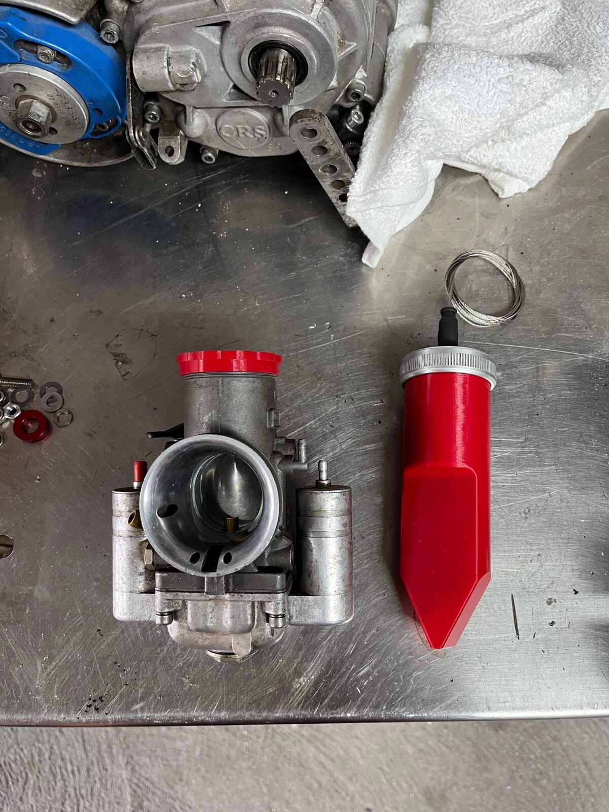 Rotax Max Carb (Carburettor) Slide & Needle Protector (Various Colours