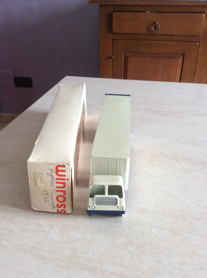 Rarissimo camion a rimorchio North Carolina Winross 1976 in box 1:64 made Usa - Immagine 2 di 4