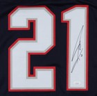 Adrian Phillips Signed New England Patriots Jersey (JSA COA) Pro Bowl Safety — photo 2
