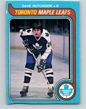 (HCW) 1979-80 O-Pee-Chee #302 Dave Hutchison  Toronto Maple Leafs V19641