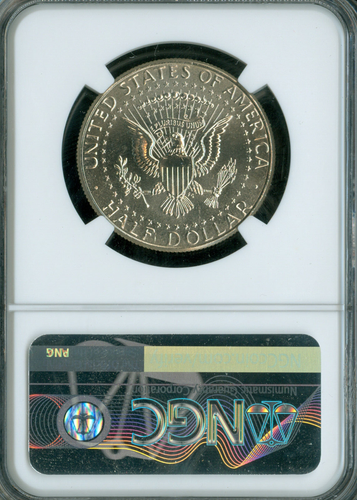 2010 D KENNEDY HALF DOLLAR NGC MS67 2nd FINEST GRADE SPOTLESS . - Picture 6 of 6