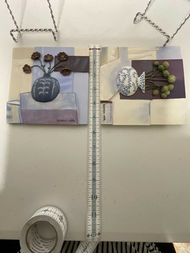 Kathryn White 3-D Signed Ceramic Tiles - Foto 8 di 10