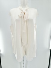 Size Xl Lafayette Ivory Silk Jacket