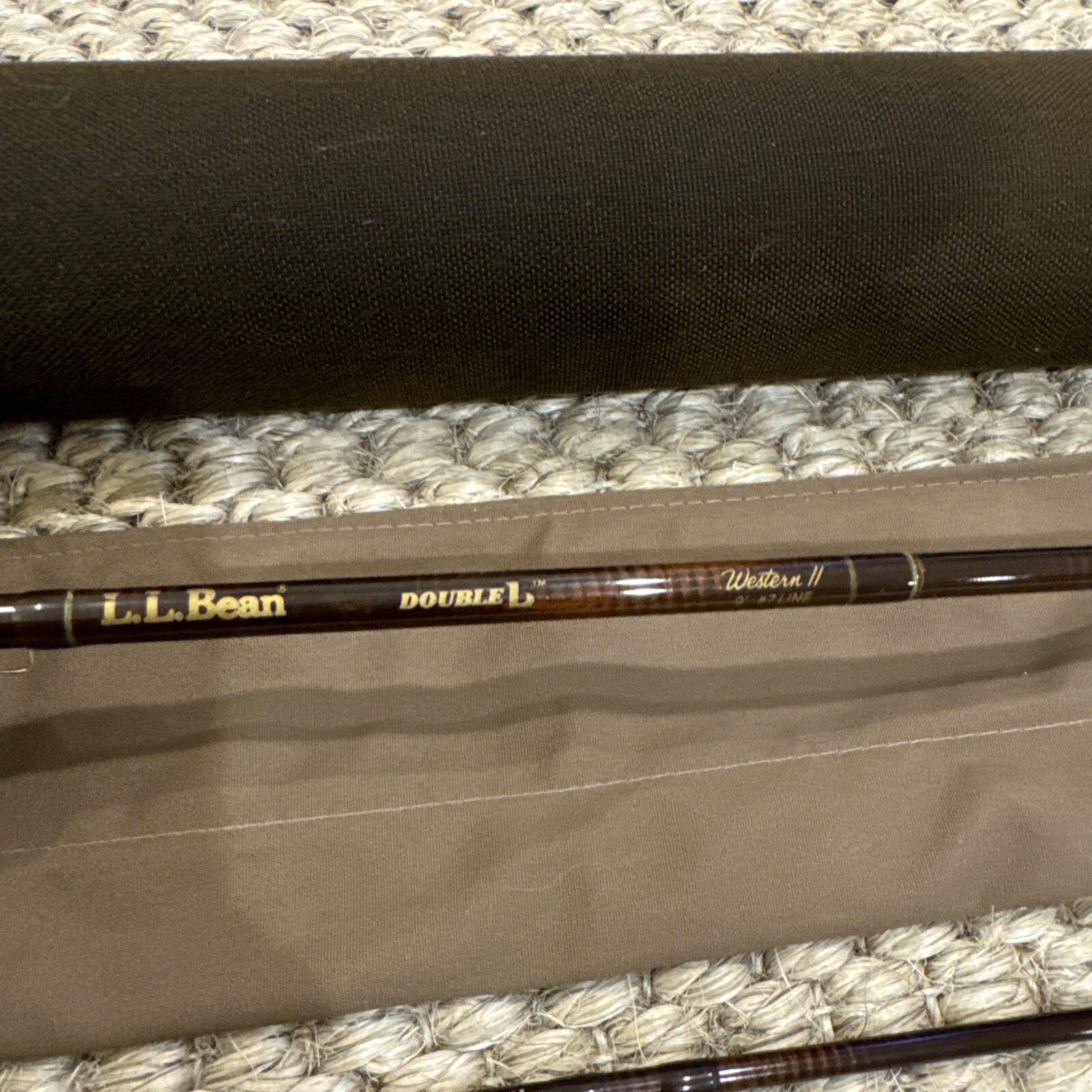 LL Bean Double L 2 Piece 9 Ft  9&rdquo; Travel Rod,New Other