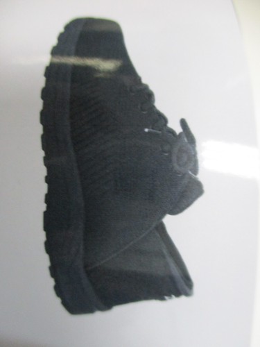 NEW Zeba Husky Triple Black Hands Free X- Wide Walking Shoes US Size 12 6-E NIB - 第 10/10 張圖片