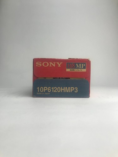 NOS Sony Hi8 120 Minute 10pack 8mm Video cassette Tape Sealed 10P6120HMP3 - Picture 3 of 7