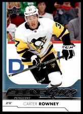 2017-18 Upper Deck Young Guns Carter Rowney Pittsburgh Penguins #243 R94