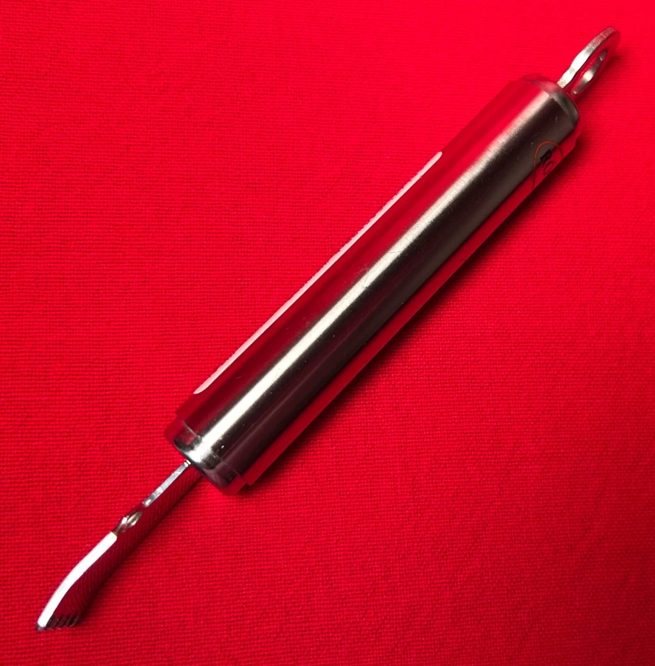 Rösle 18/10 Edestahl Stainless Steel Zester w/Canelle Cocktail Tool 6.3 inch EUC - Image 2 of 4