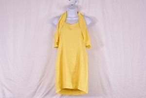 bb dakota yellow dress