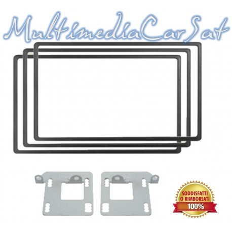 Mascherina Montaggio Autoradio Nissan Qashqai fino 2014 Cornice Kit 3663 - Foto 1 di 1