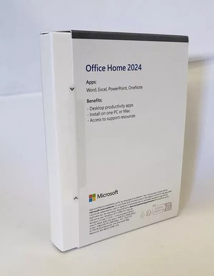 Microsoft Office Home 2024 PC or Mac Lifetime License Product No
