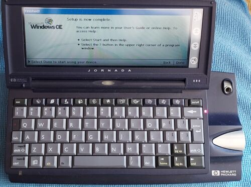 HP Jornada 680 Handheld PDA PC Windows CE 3.0 F1262A 16MB - Picture 3 of 7