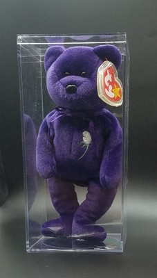 princess diana beanie baby in case