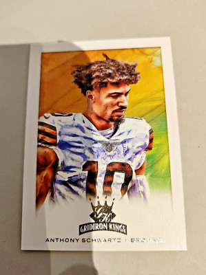 Anthony Schwartz 2021 Panini Chronicles Donruss Gridiron Kings   