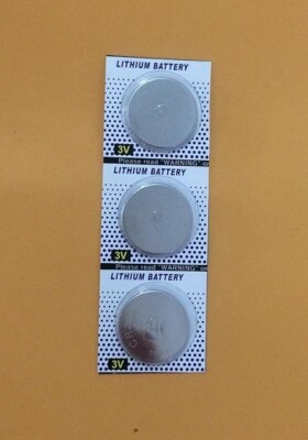 Interstate CR2032 3V Lithium Battery Garage Door Opener 3 pack