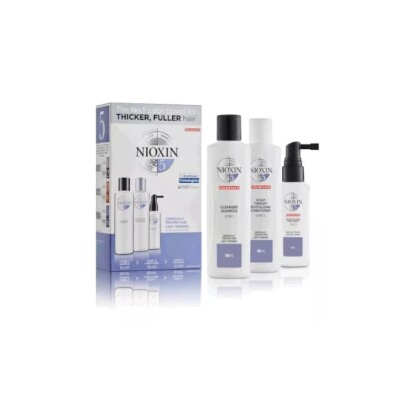 Nioxin Kit System 5 - für gebleichtes / chemisch behandeltes Haar mit leichter Ausdünnung