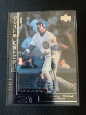 2000 UD OVATION CENTER STAGE SILVER SAMMY SOSA! #CS10! NMMT!
