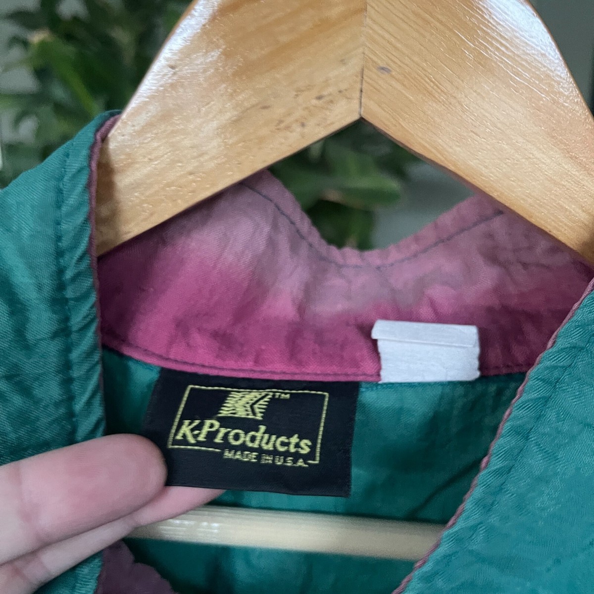 Vintage 80s John Deere Windbreaker Jacket K-Products Color Block 