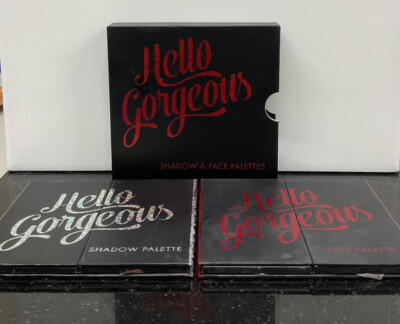 YOUR BEST FRIEND HELLO GORGEOUS SHADOW & FACE PALETTES as pictured