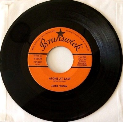 Jackie Wilson - Alone At Last / I Am The Man 45 | eBay