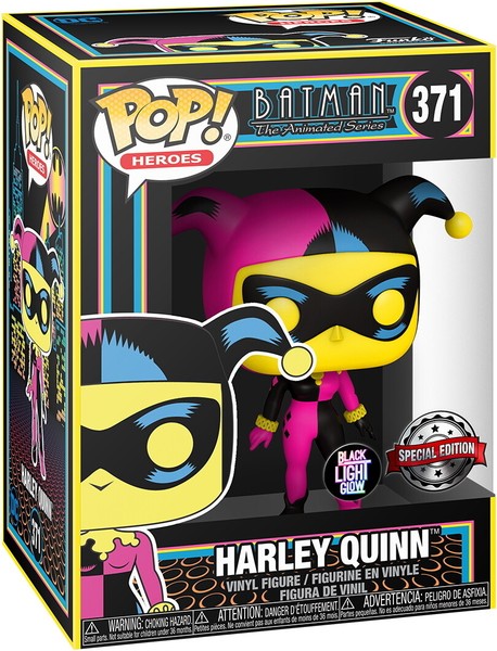 Batman - Harley Quinn 371 Special Edtion Black Light Glow - Funko Pop! - Vinyl F-image