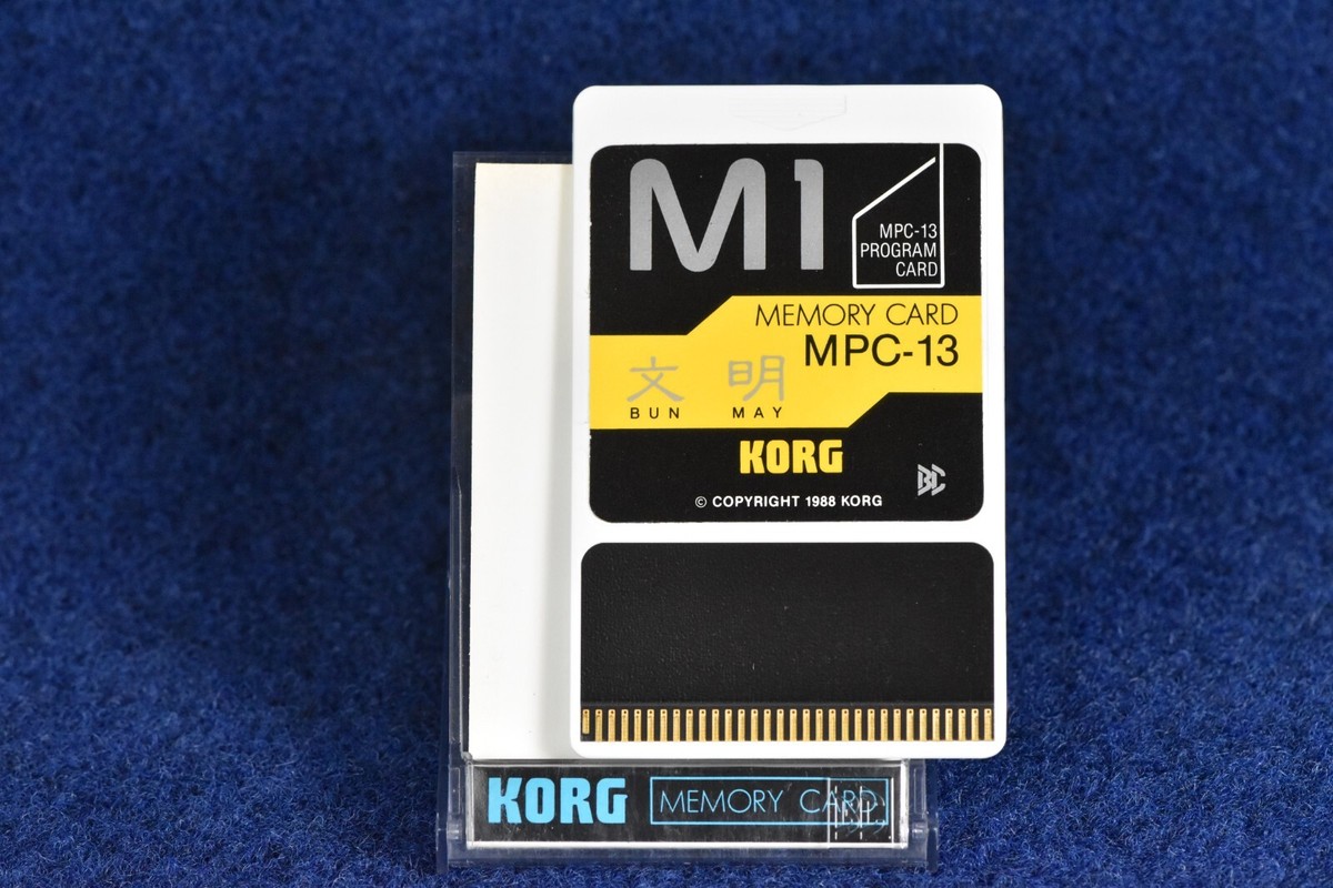 KORG/コルグ M1 用 MEMORY CARD メモリーカード プリロードデータ MPC