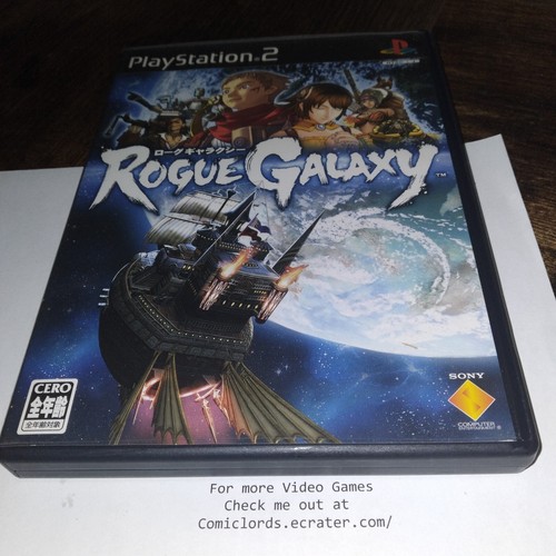 Rogue Galaxy (Sony PlayStation 2, 2007) PS2 Japan Import NTSC-J PLEASE READ!!!!!