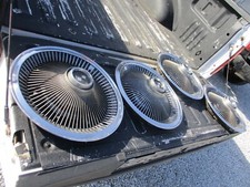 Set Of 4 1968-1974 Chevy Corvette C3 Turbine Hubcap Wheel Covers 15 Oem Sunburs