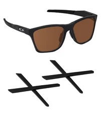 Black Replacement Ear Socks for Oakley Activate OX8173 Non-Slip Temple Tips