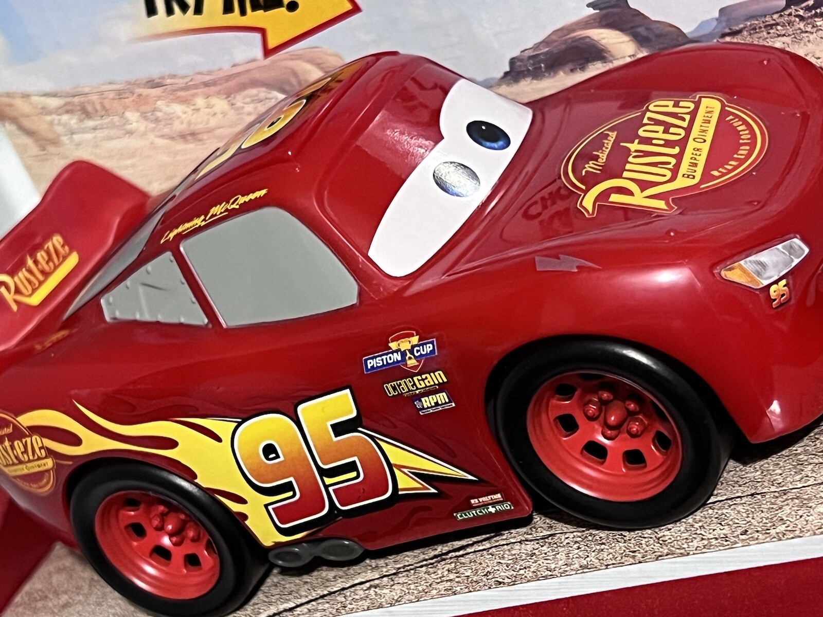 Disney and Pixar Cars Track Talkers Lightning McQueen Talking Toy Car