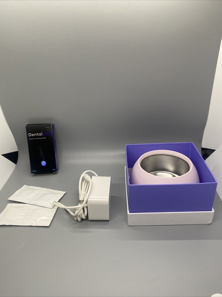 ZimaDental Dental Pod Oral Appliance Cleaner Pink Used 4 Tablets eBay