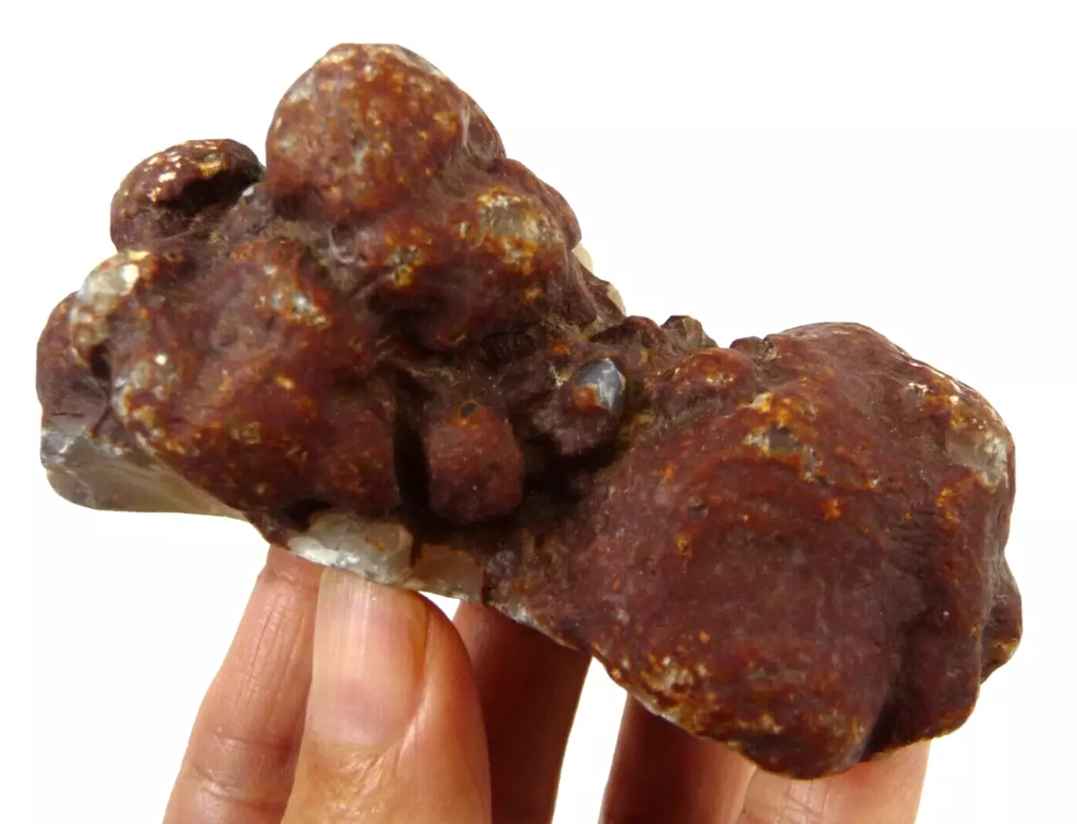 Red Snakeskin Agate Natural Stone Idaho 148 grams