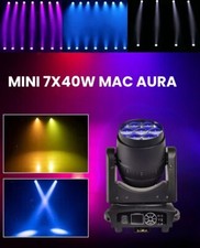 7x40W LED Zoom Wash Beam RGBW Moving head lighting for DJ Bar Concert Party KTV