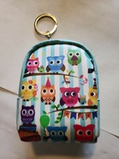 New Coin Purse Owl Design with Key Ring