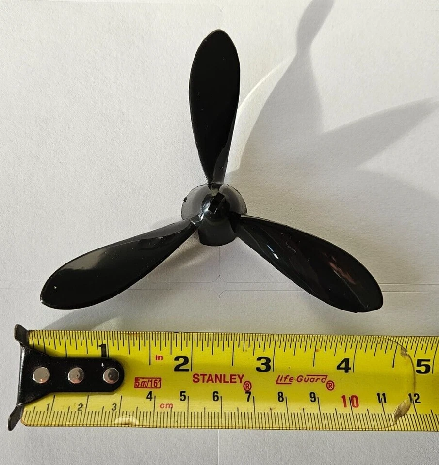 TICKIT Plastic Propeller 3 Blade Toy Plane Boat 4"/105mm Diameter approx