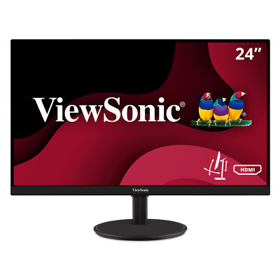 ViewSonic Ergonomic Monitor VA2447-MHJ 24 1080p with AMD FreeSync