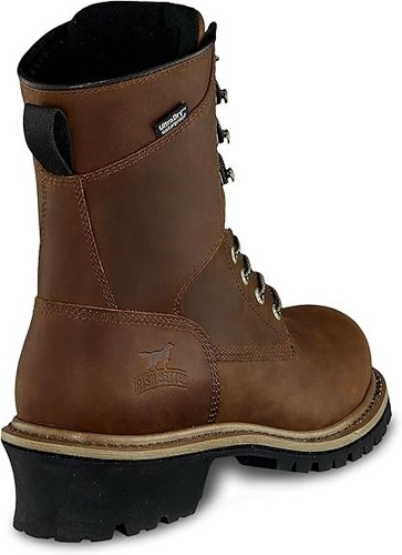 Red Wing Irish Setter Men's Work 8" MESABI SAFETY TOE 83844 WATERPROOF SZ 14 NIB - Picture 3 of 7