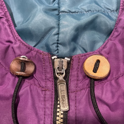 Vtg LL Bean Thinsulate Anorak Jacket Colorblock Aztec Women’s M 80’s USA Faded - Picture 12 of 16