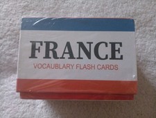 France Vocabulary Flash Cards. Sealed