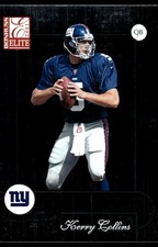 Kerry Collins 2001 Donruss Elite #62 Giants NFL READ FREE SHIPPING AutographDen