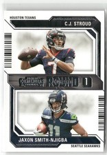 2023 Panini Contenders - Round #1 CJ Stroud Jaxon Smith Njigba #4