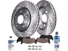 For 2009-2013 BMW 335i xDrive Brake Pad and Rotor Kit Detroit Axle 28146RXRS