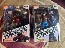 NECA Teenage Mutant Ninja Turtles Splinter   April O   Neil  V2  Mirage Comics NEW