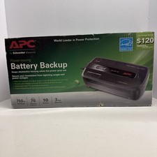 Schneider Electric APC Battery Backup 70 Minute Runtime, 10 Outlets, - As Is -