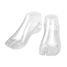 Foot Model Tools Sandal Support Multipurpose Photo Prop Clear Shoes Support for