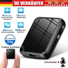 16GB Mini Spion Abhörgerät Wanze Voice Recorder Diktiergerät Spy MP3 Recorder