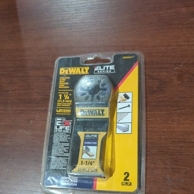 DeWalt Elite Series 1-1/4  Carbide Edge Oscillating Blade 2Pc DWA4250-2