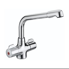 Bristan Manhattan Easyfit Monobloc Kitchen Sink Mixer Tap - Chrome
